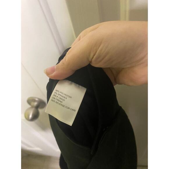 Etcetera Black Satin Pants Size 8 - Picture 5 of 7